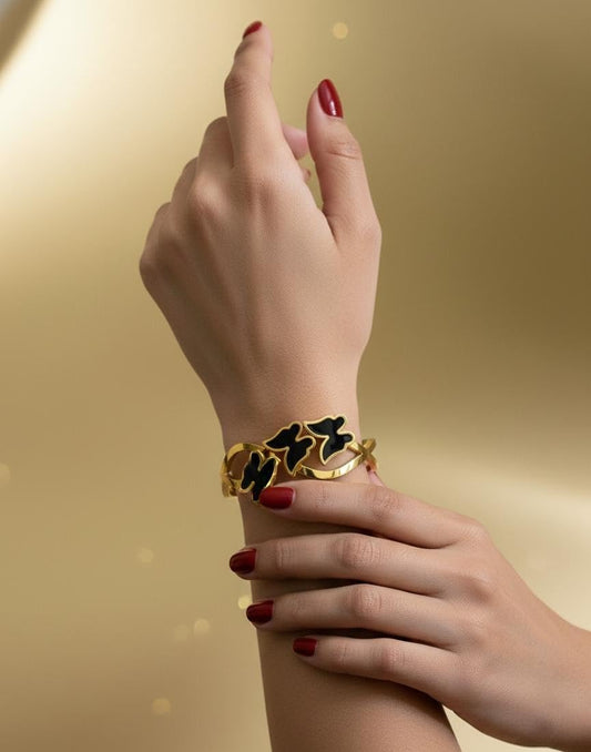 Anti-Tarnish Butterfly Charm Bracelet | Elegant Everyday Wear Bracelet