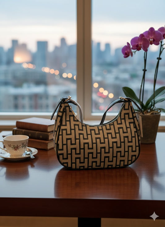 ShivAura Designer Pattern Shoulder Bag for Women | Stylish Everyday Handbag with Premium Finish