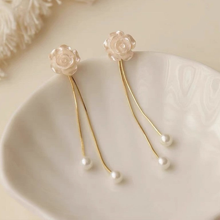 Dainty Enamel Butterfly Wings Earrings – Rhinestone Embellished Gold-Tone Fairy Core Studs